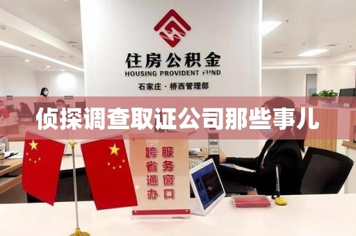 旌德侦探调查取证公司那些事儿