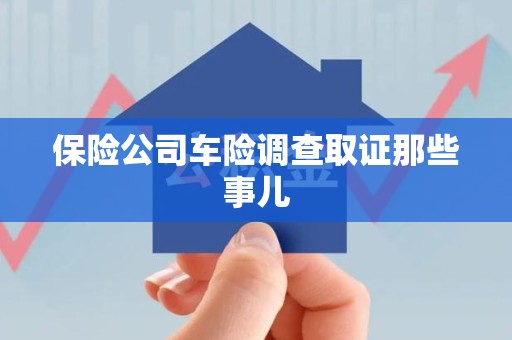 旌德保险公司车险调查取证那些事儿