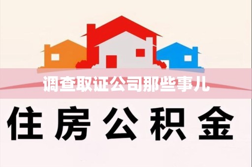 旌德调查取证公司那些事儿