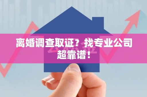 旌德离婚调查取证？找专业公司超靠谱！