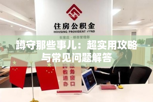 旌德蹲守那些事儿：超实用攻略与常见问题解答