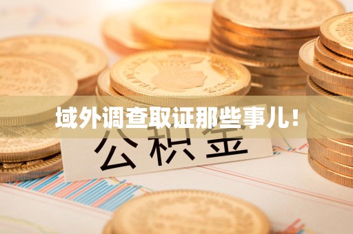 旌德域外调查取证那些事儿！
