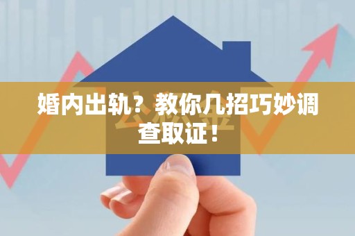 旌德婚内出轨？教你几招巧妙调查取证！