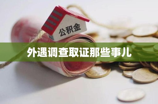 旌德外遇调查取证那些事儿