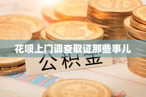 旌德花呗上门调查取证那些事儿