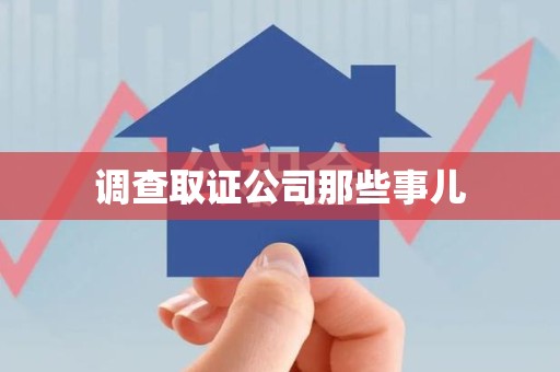 旌德调查取证公司那些事儿