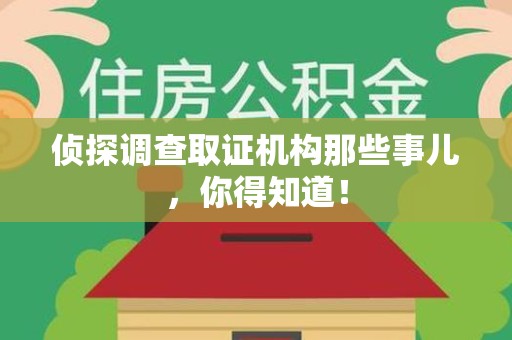 旌德侦探调查取证机构那些事儿，你得知道！